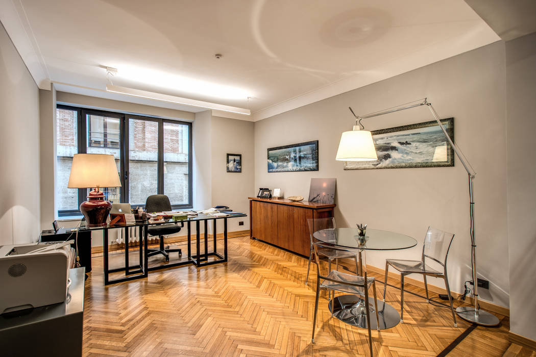 BARBERINI, MOB ARCHITECTS MOB ARCHITECTS Moderne Arbeitszimmer