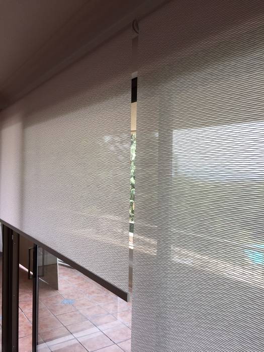 Cortinas Roller Trasluz, Espacios Deco Cortinas Espacios Deco Cortinas غرفة السفرة