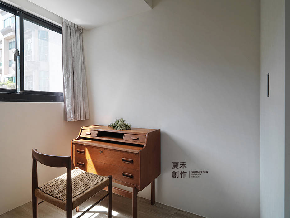 少即是多 Less is more 夏禾創作有限公司 Small bedroom Plywood