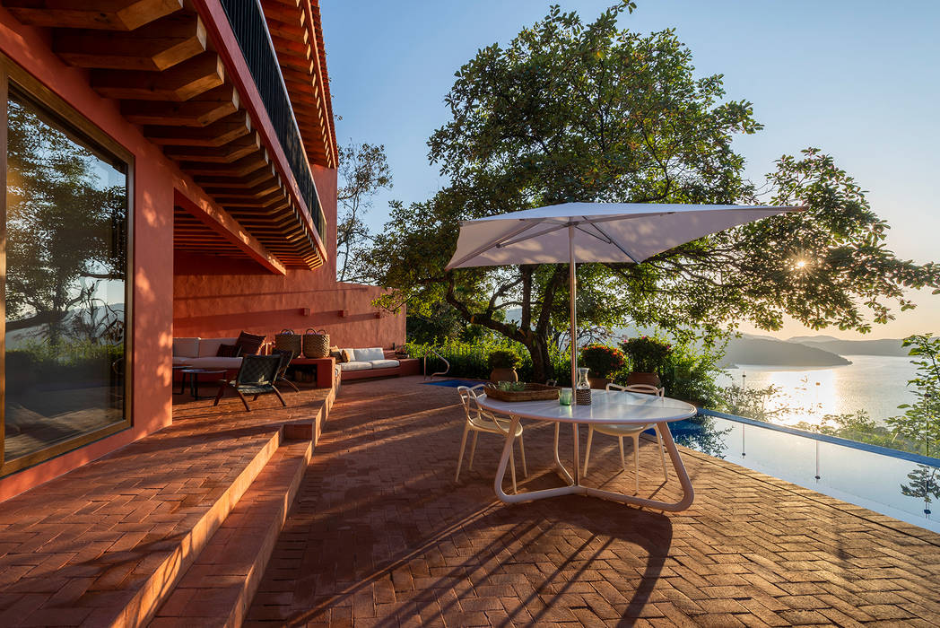 Casa de campo en valle del bravo casa la joya, once once arquitectura