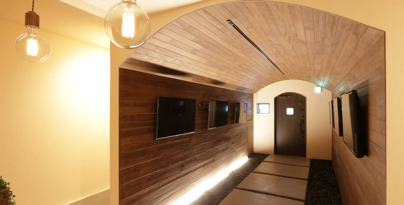 トンネルの中にいるかのような不思議な空間 Homify