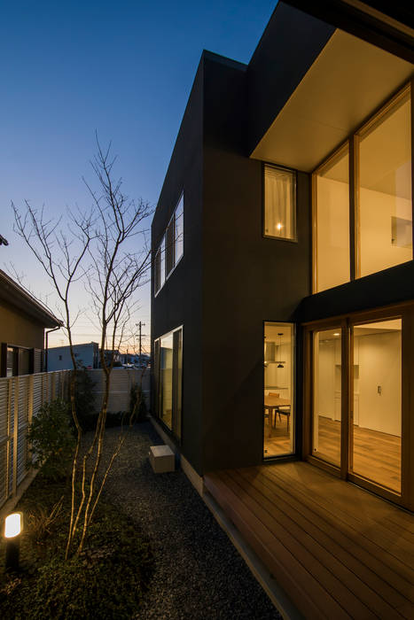 House in Kiyosu, イクスデザイン / iks design イクスデザイン / iks design Taman Modern Kayu Wood effect