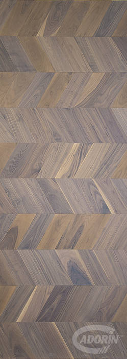 Cadorin Group - Chevron - American Walnut, Cadorin Group Srl - Italian craftsmanship production Wood flooring and Coverings Cadorin Group Srl - Italian craftsmanship production Wood flooring and Coverings Podłogi Drewno O efekcie drewna