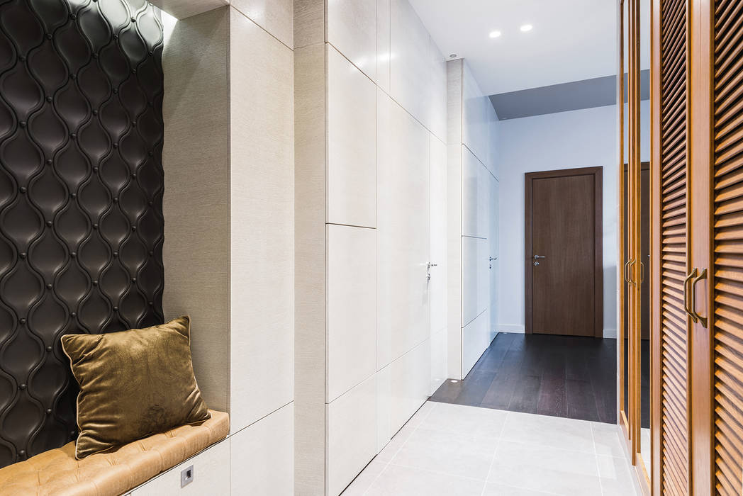 «Elegance», Wide Design Group Wide Design Group Minimalist corridor, hallway & stairs Wood Wood effect