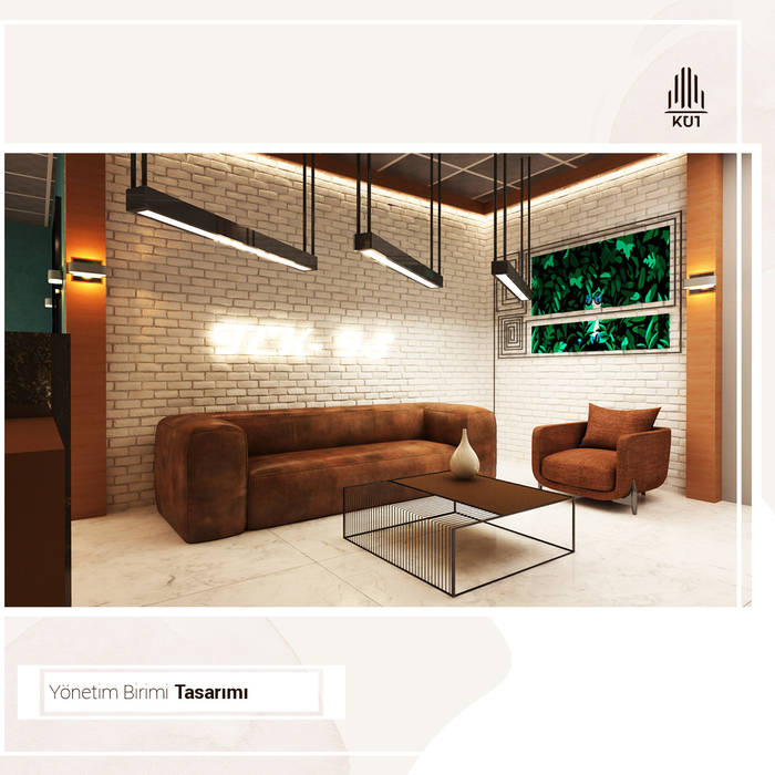 Yönetim Birimi Tasarımı, Kut İç Mimarlık Kut İç Mimarlık Commercial spaces Wood Wood effect Office spaces & stores