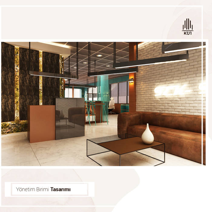 Yönetim Birimi Tasarımı, Kut İç Mimarlık Kut İç Mimarlık Commercial spaces Wood Wood effect Office spaces & stores