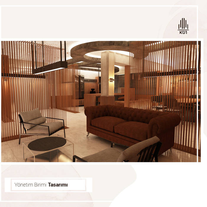 Yönetim Birimi Tasarımı, Kut İç Mimarlık Kut İç Mimarlık Commercial spaces Wood Wood effect Office spaces & stores