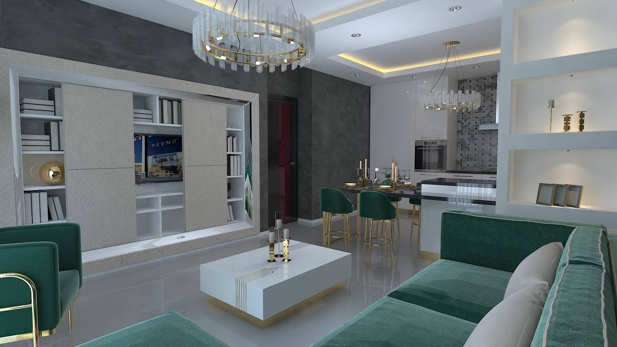 Modern Living Room By Weymo Mobilya Modern Wood Wood Effect Homify