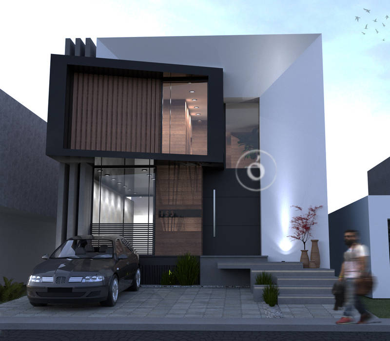 arquitectura contemporánea , JAIMEZ GÓMEZ ARQUITECTOS JAIMEZ GÓMEZ ARQUITECTOS Casas modernas