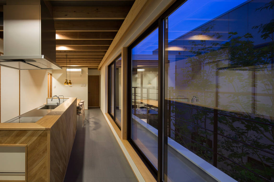 あいいろの家, TRANSTYLE architects TRANSTYLE architects Dapur Modern