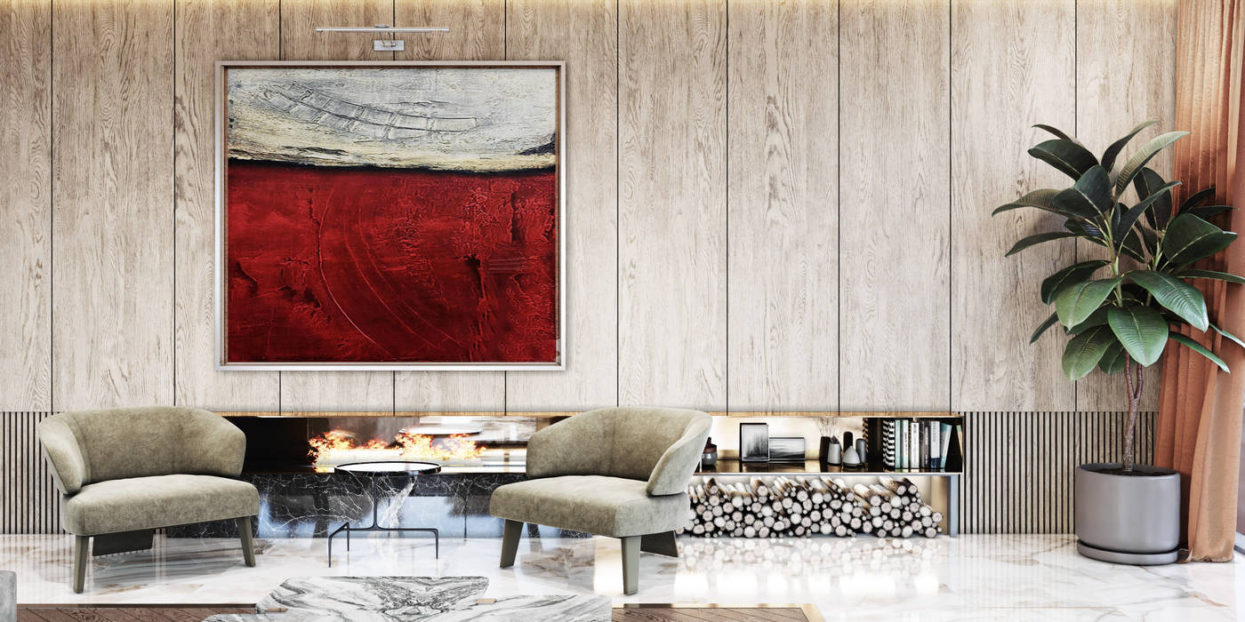 Akbatı Residence , Entrada Mimarlık Entrada Mimarlık Modern living room Wood Wood effect