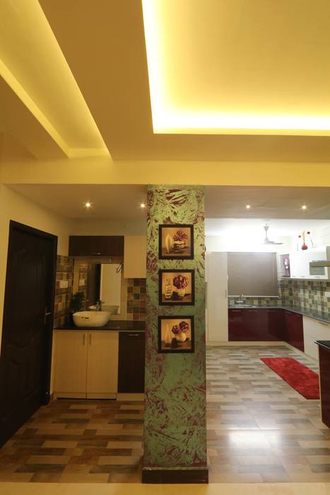 Open Entrance To Kitchen Modern Dining Room By Td Studio Modern