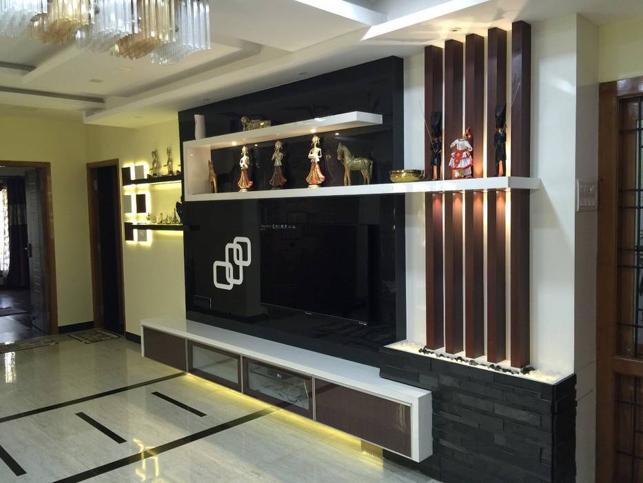 Tv unit design homify