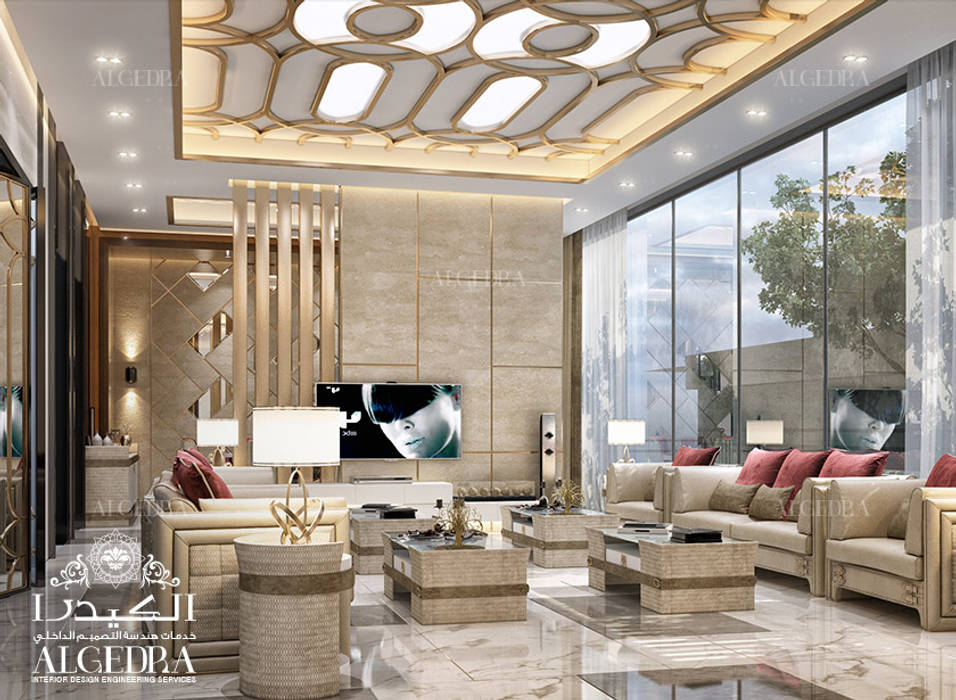 Modern Majlis Design In Contemporary Villa Modern Living Room By Algedra Interior Design Modern Homify