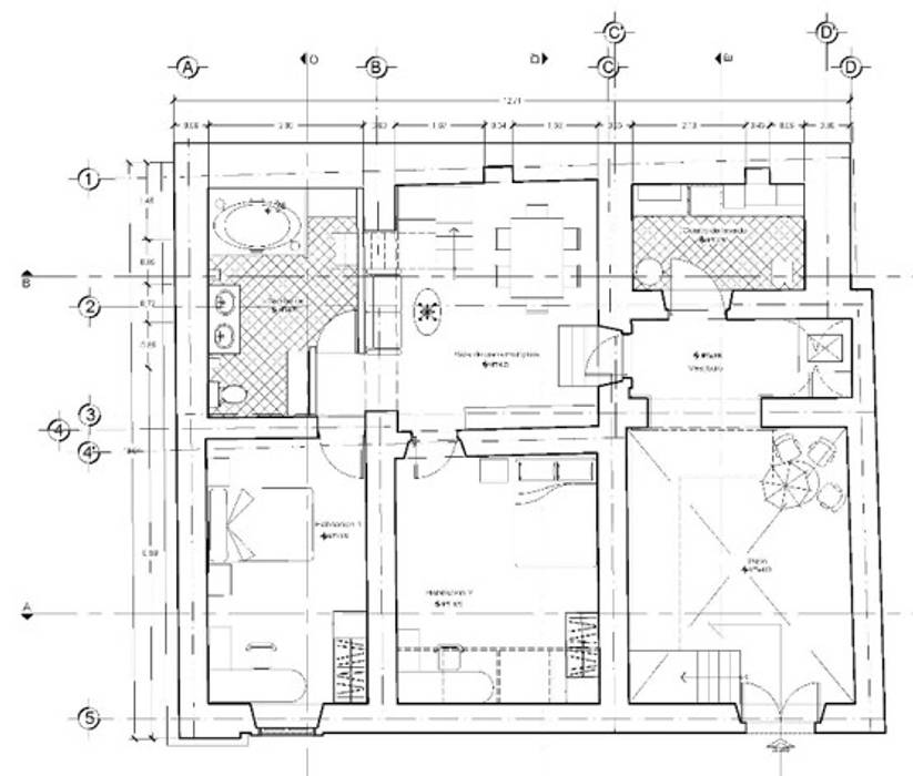 Proyecto de restauración, casa klidy, all desing project | homify
