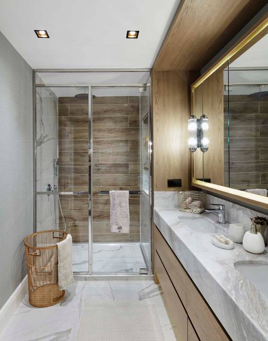 Afyon house Esra Kazmirci Mimarlik Kamar Mandi Modern Kayu Wood effect Fittings