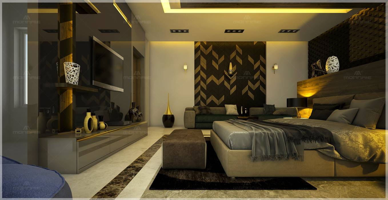 Luxury Master Bedroom Designs Monnaie Interiors Pvt Ltd Colonial Style Bedroom Homify