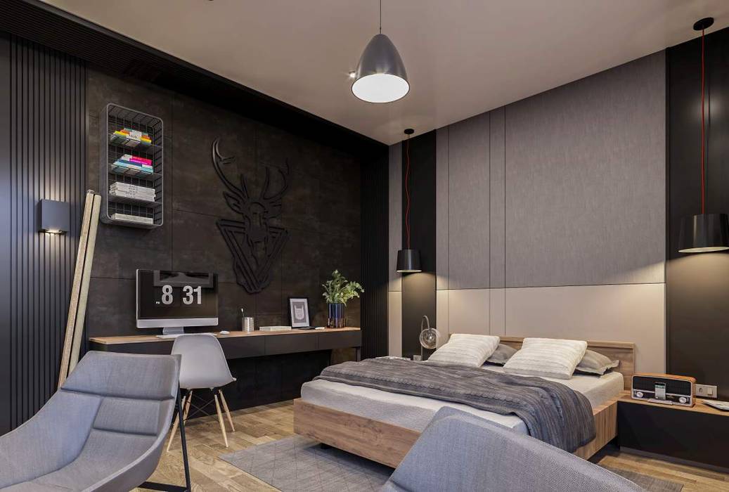 Baştan Villası, VERO CONCEPT MİMARLIK VERO CONCEPT MİMARLIK Chambre moderne