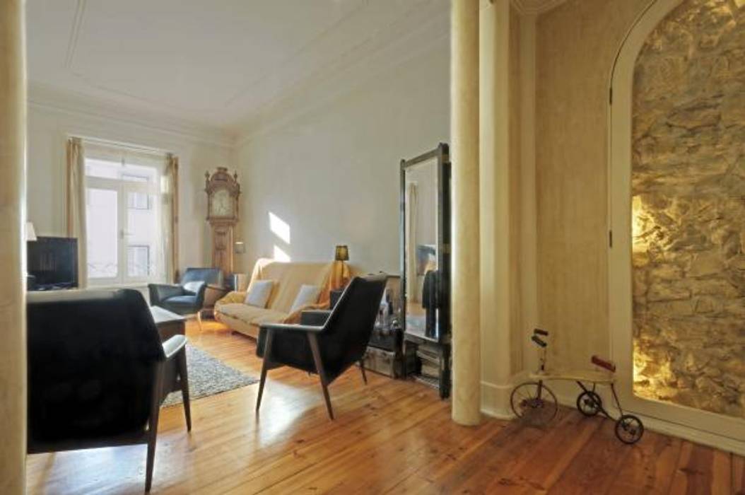 Remodelação de um apartamento T3 - Rua da Artilharia 1, Lisboa , Cubo Três D Cubo Três D