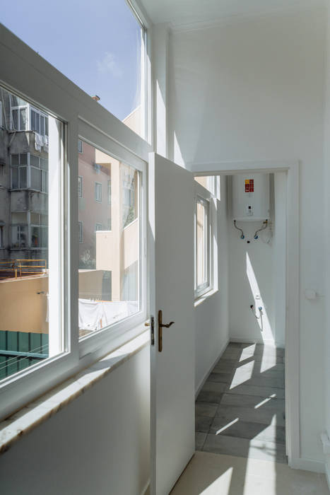 Remodelação de um apartamento T3 - Avenidas Novas, Lisboa, Cubo Três D Cubo Três D