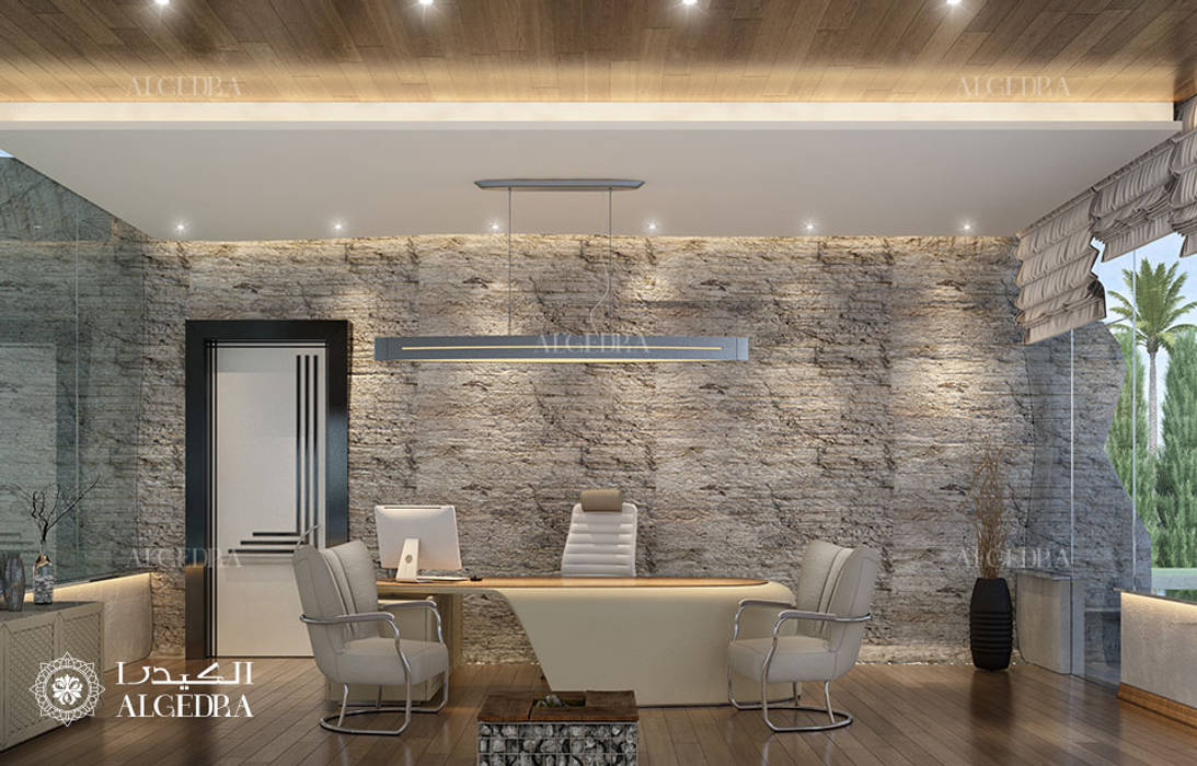 Contemporary home office design Algedra Interior Design Study/office