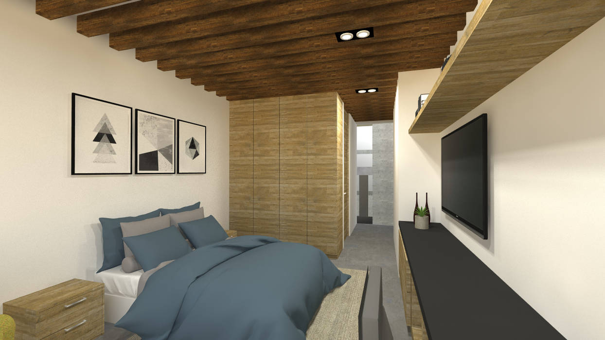 CO-LIVING, DE LEON PRO DE LEON PRO Kamar Tidur Modern