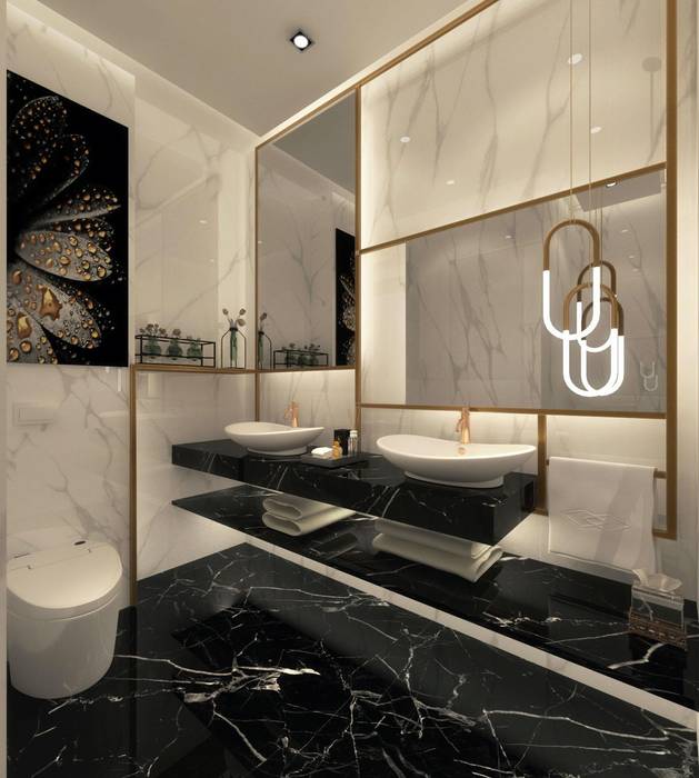 Allegria sodic, Polygon Designs Polygon Designs حمام