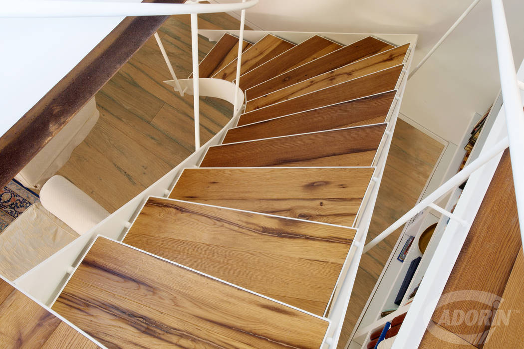 Ideas for combining stairs and parquet, Cadorin Group Srl - Italian craftsmanship production Wood flooring and Coverings Cadorin Group Srl - Italian craftsmanship production Wood flooring and Coverings Stairs