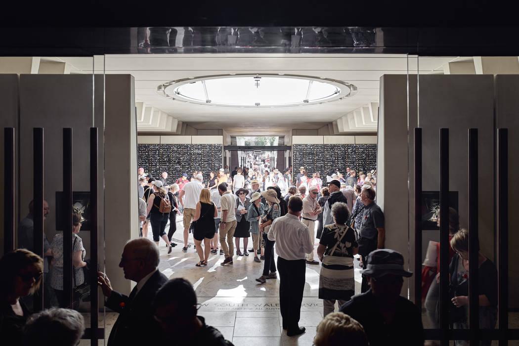 Aurisina Fiorita grey marble in the ANZAC Memorial Centenary Project (Sydney, Australia), Pizzul Srl Marmi Aurisina Pizzul Srl Marmi Aurisina Commercial spaces Marble Museums