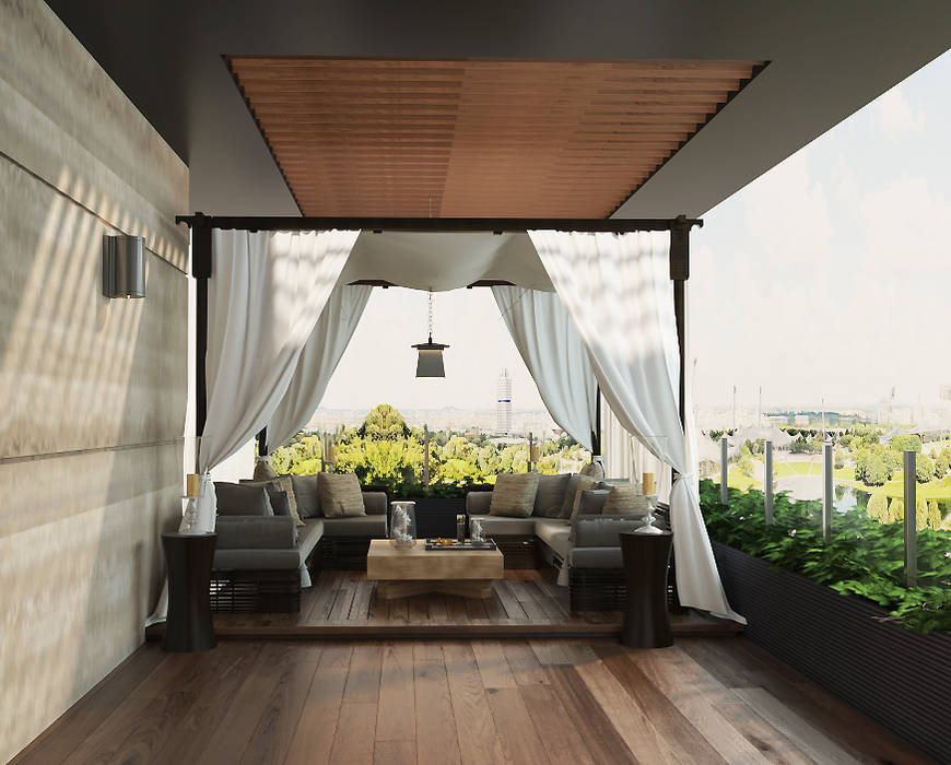 Jentayu, Nilai Norm designhaus Balcony interior design Malaysia