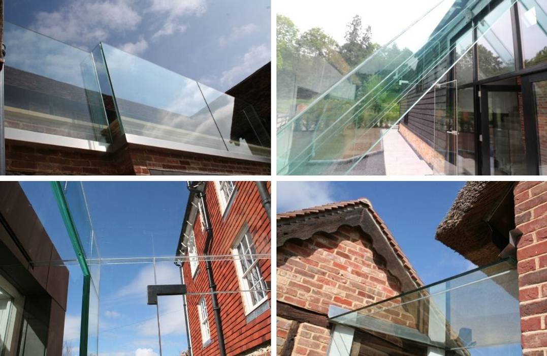 Glass structures in heritage homes Ion Glass Balcony Glass Glass structures