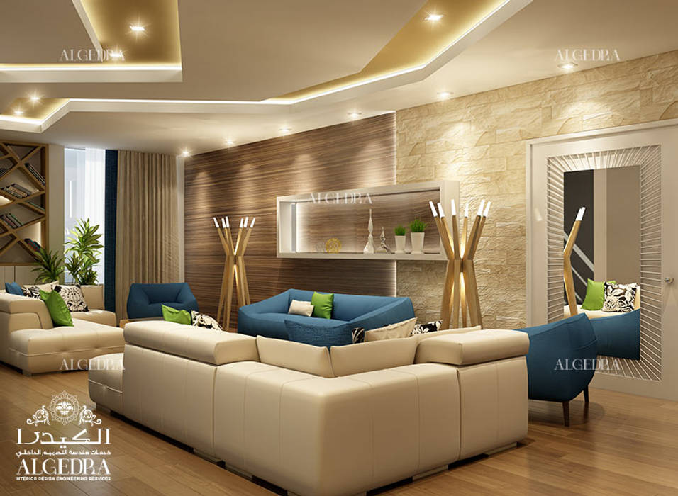 Small villa living room design Algedra Interior Design Modern living room
