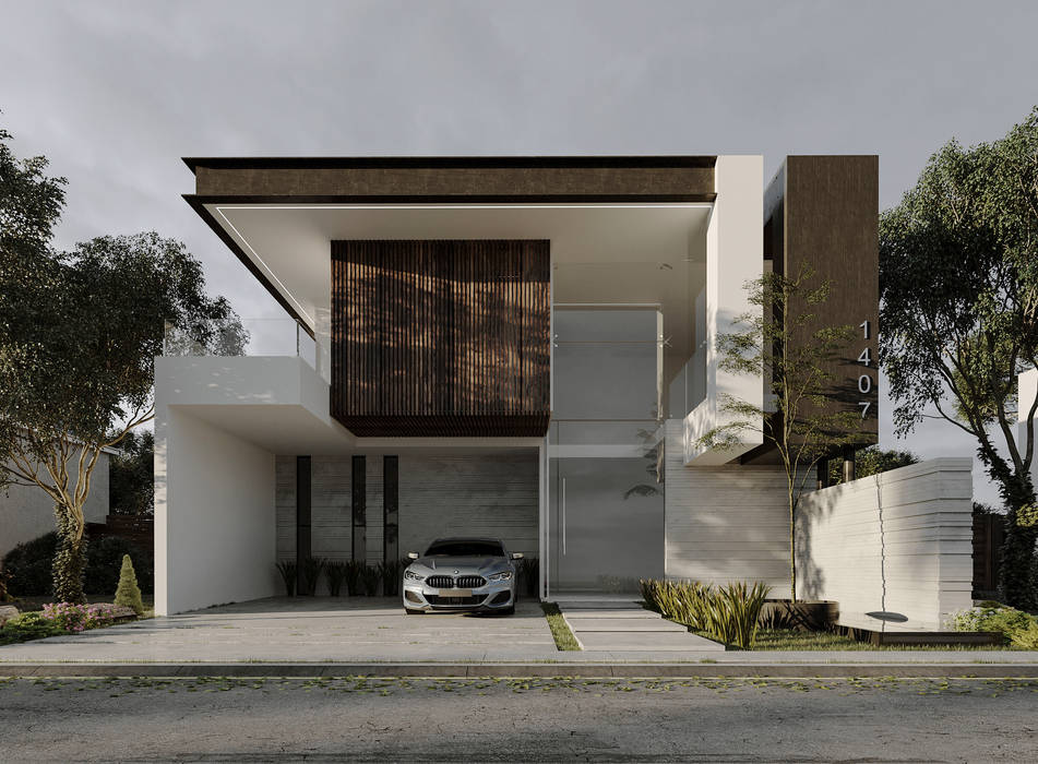 Construye la casa de tus sueños: el diseño perfecto para ti y tu familia., Rebora Arquitectos Rebora Arquitectos Rumah Modern