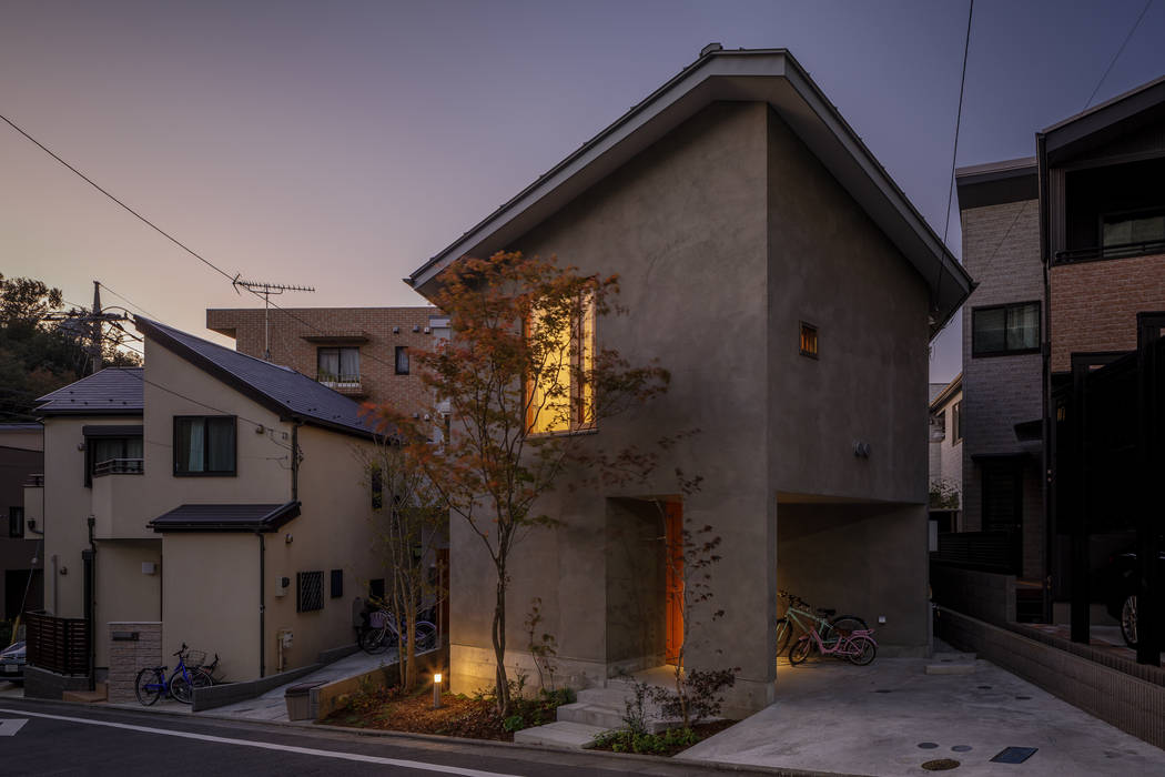 多摩の家/House in Tama, 水野純也建築設計事務所 水野純也建築設計事務所 Будинки