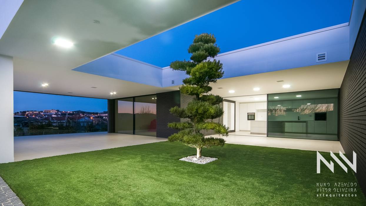 Habitação PM Jardins modernos por ARTEQUITECTOS Moderno