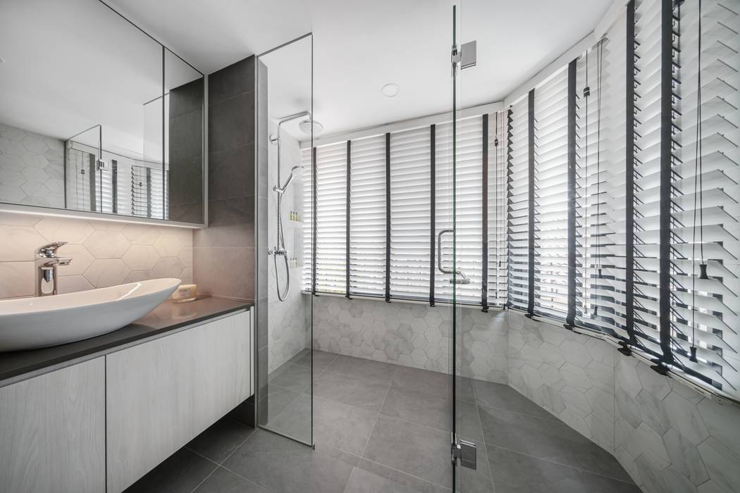 Jalan Tupai, Summerhaus D'zign Summerhaus D'zign Minimalist style bathrooms