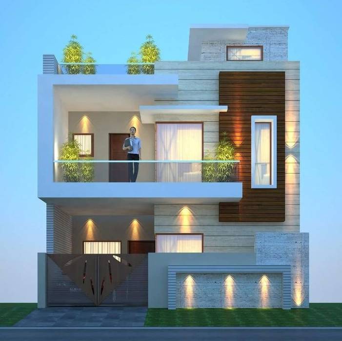 RESIDENTIAL PROJECTS, High Rise Architects High Rise Architects Modern houses