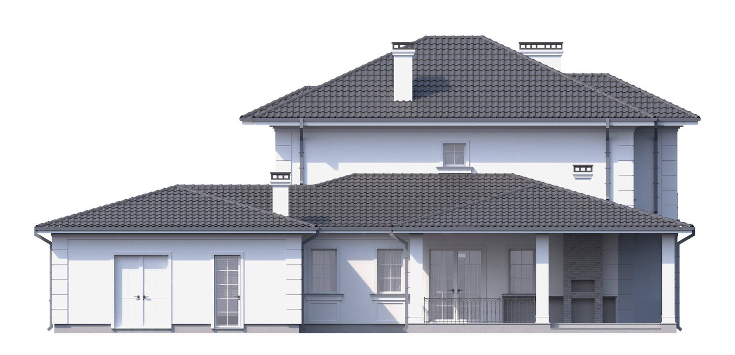 Гран_331 кв.м, Vesco Construction Vesco Construction Modern houses