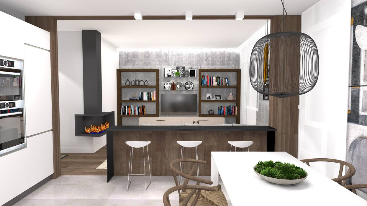 REFORMA VIVIENDA, Iratxe Cabezudo INTERIORISMO Iratxe Cabezudo INTERIORISMO Kitchen units