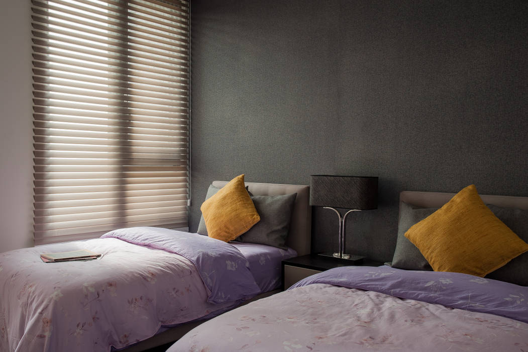 影光．入室, 雅群空間設計 雅群空間設計 Dormitorios modernos