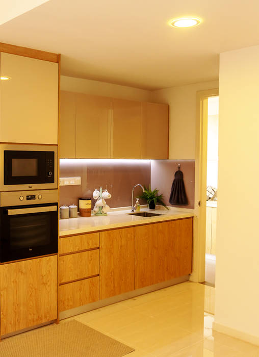 HR Residence, MZH Design MZH Design Modern style kitchen