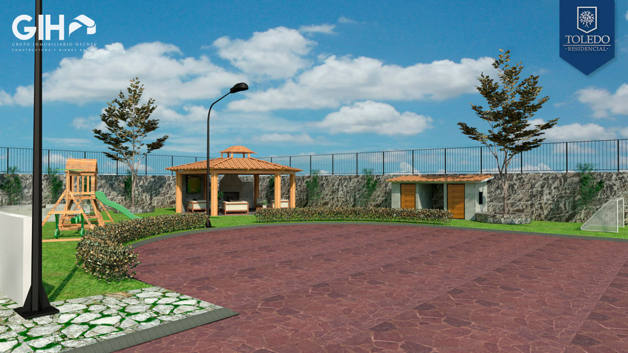 Residencial Toledo: exclusividad con el mayor confort y el menor impacto ambiental, GIH GIH Classic style garden