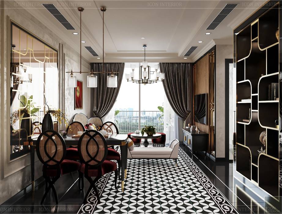 Nghệ thuật thiết kế nội thất - Phong cách cho người nghệ sĩ, ICON INTERIOR ICON INTERIOR Asian style dining room