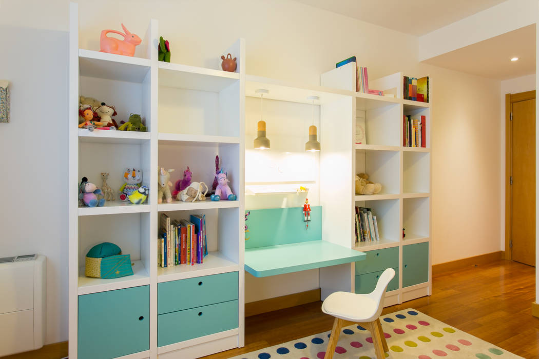 Apartamento t3 no centro de lisboa, Traço Magenta - Design de Interiores Traço Magenta - Design de Interiores Nursery/kid’s room