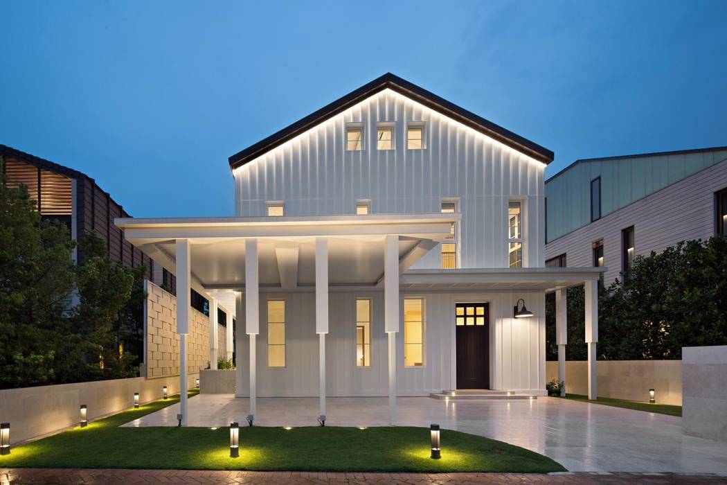 Sentosa house ADX Architects Pte Ltd Minimalist house Aluminium/Zinc