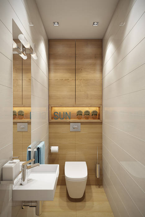 ЖК на Державина, Design Studio Details Design Studio Details Eclectic style bathroom
