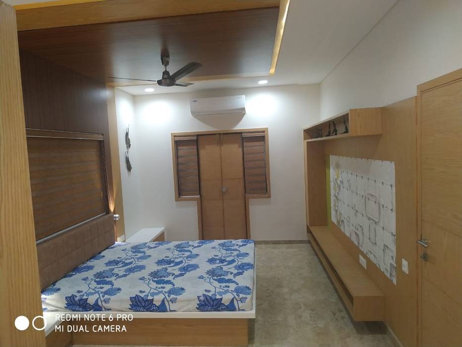 Jignesh Kumar, 'A' DESIGN ASSOCIATES 'A' DESIGN ASSOCIATES Modern style bedroom