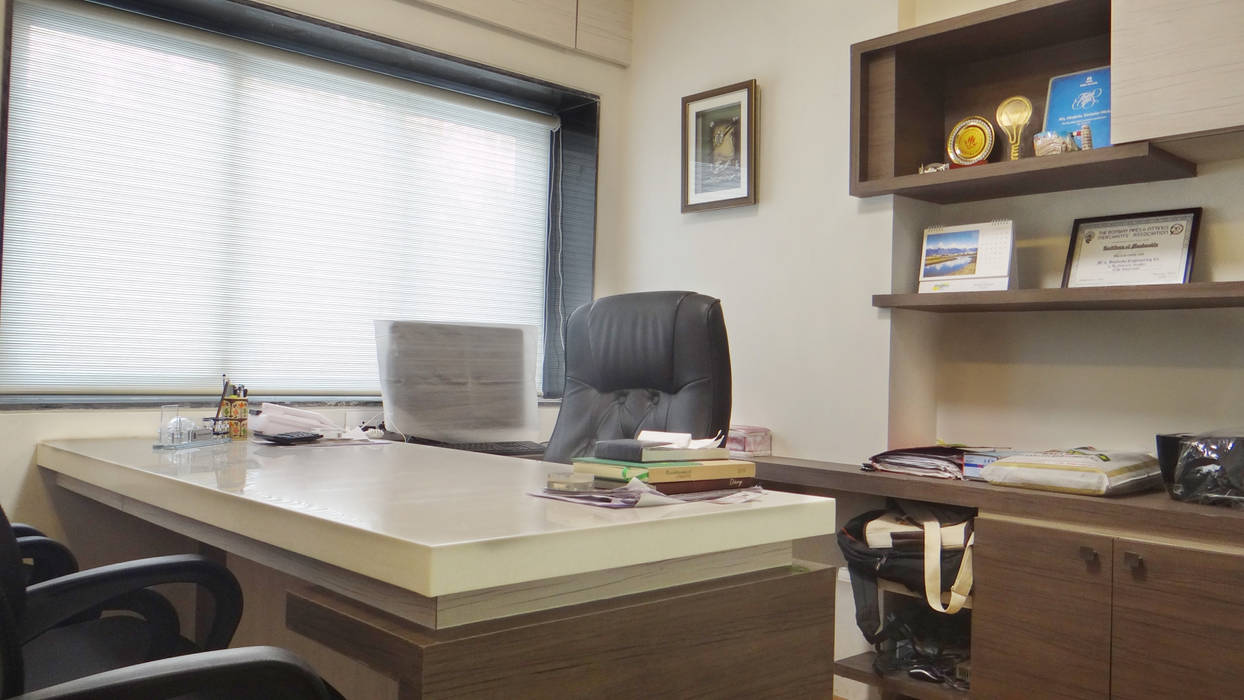 M D S Cabin Core Design Modern Office Buildings Homify See more ideas about desk design, design, desk. m d s cabin core design modern office