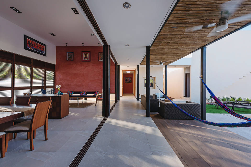 CASA TÁANKAB, Enfase Arquitectura Convergente Enfase Arquitectura Convergente ระเบียง, นอกชาน