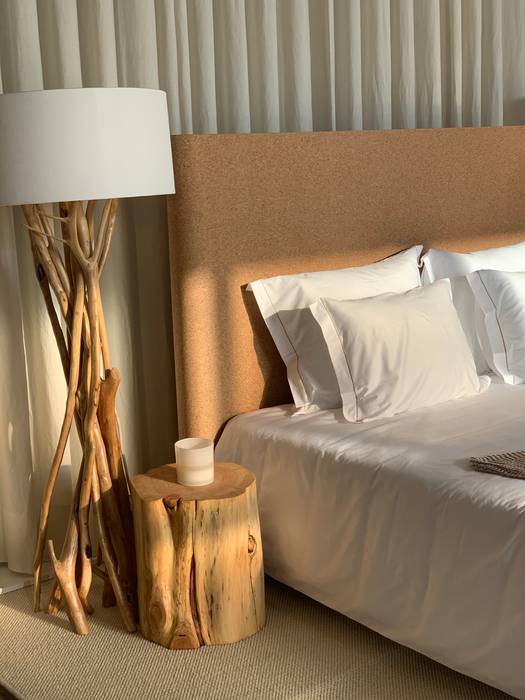 Quarto de Hotel de Luxo | Exposição IDF Spring by Interdecoração , Vanda Boavida Vanda Boavida Rustic style bedroom